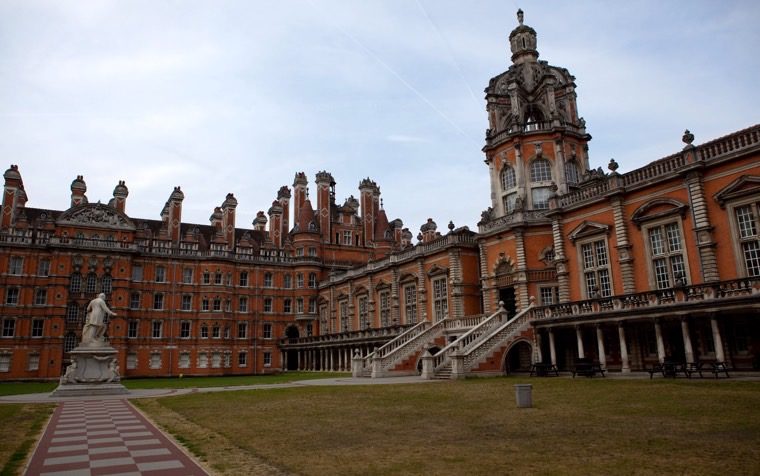 An image of KT's music school Royal Holloway College in london