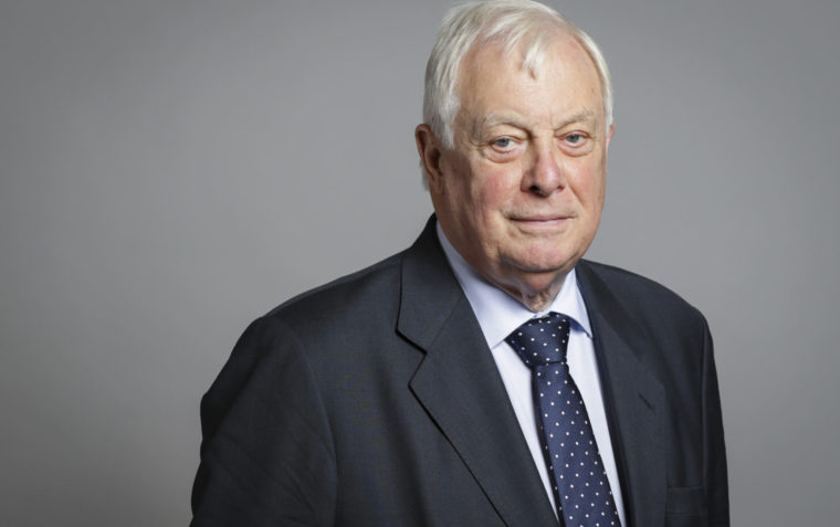 An Official portrait of Lord Patten of Barnes crop