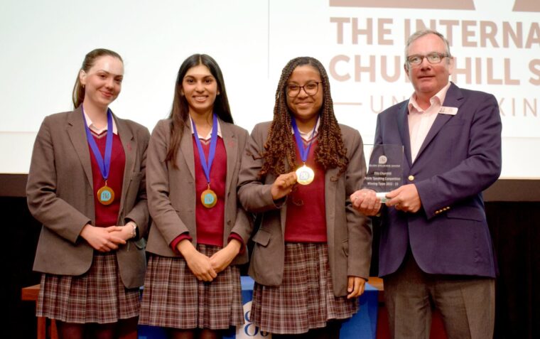 Bromley High School wins ESU-Churchill Public Speaking Competition 2023