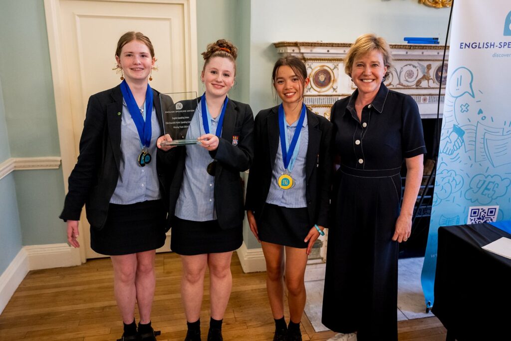 Winners of the ESU Public Speaking Competition 2025